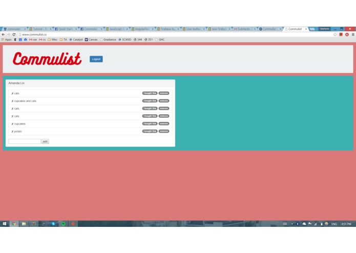 Commulist – screenshot 3