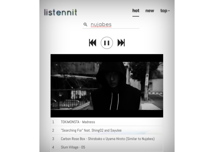 listennit – screenshot 1