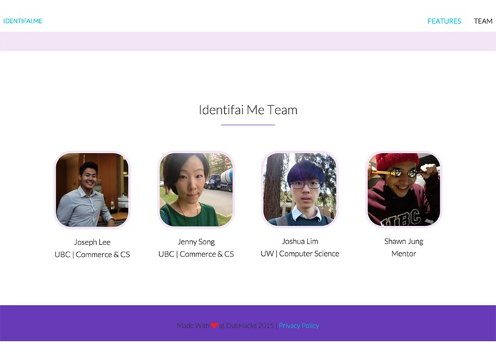 Identifai.me – screenshot 6
