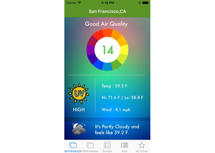 World Air Quality – screenshot 1