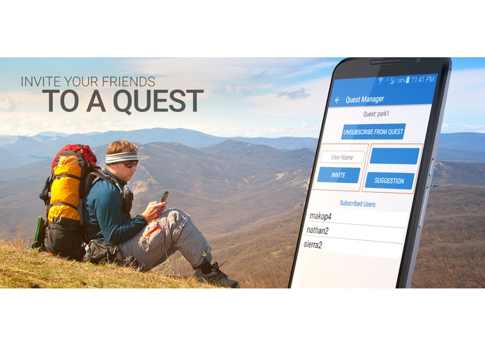 GPS With Friends – screenshot 2