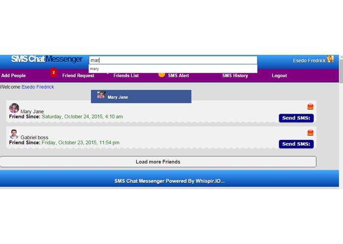 SMS Chat Messenger – screenshot 2