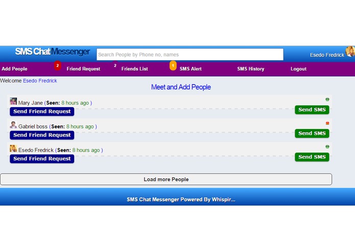 SMS Chat Messenger – screenshot 3