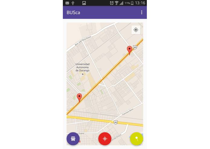 BUSca – screenshot 2