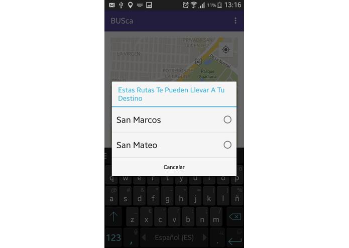 BUSca – screenshot 4