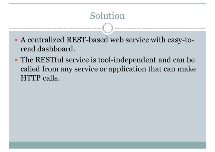 Release Readiness Web Service + Dashboard – screenshot 3