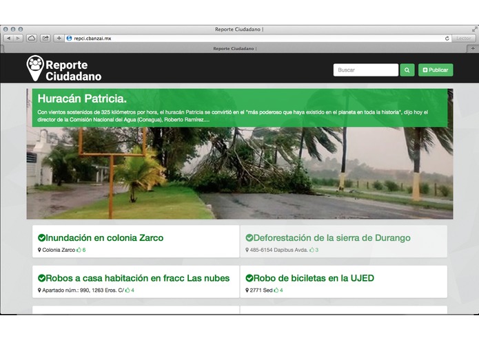 Reporte Ciudadano – screenshot 2