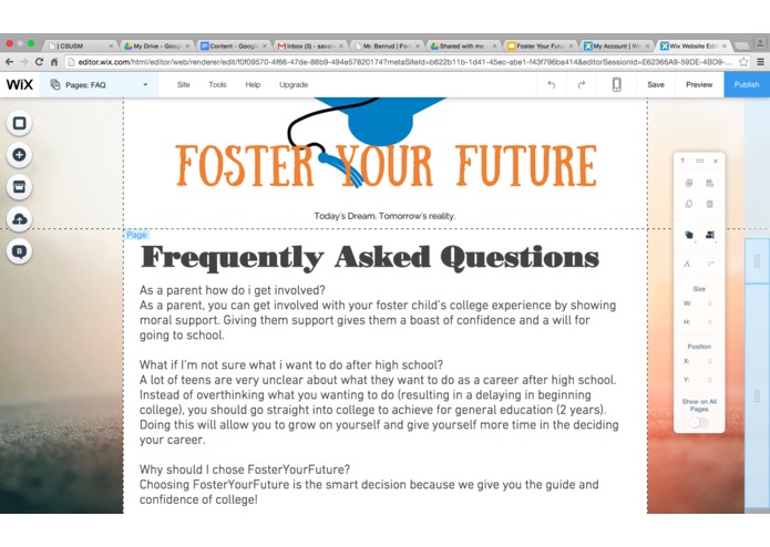 Foster Your Future – screenshot 2