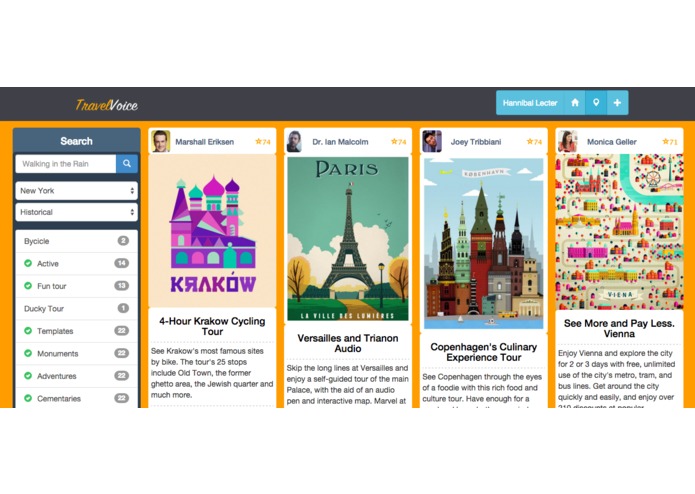 TravelVoice – screenshot 1
