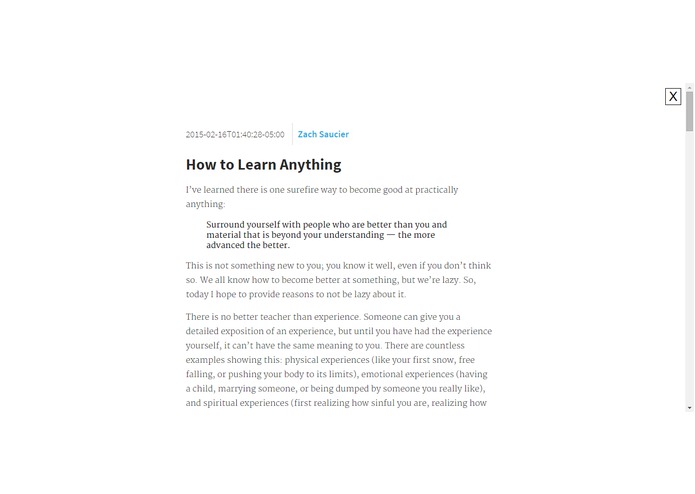 Just Read – screenshot 1