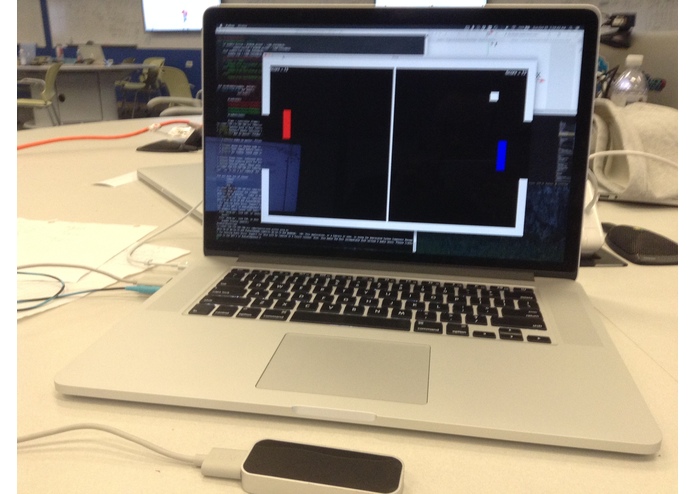 Leap Motion Retro Arcade (team 38) – screenshot 1