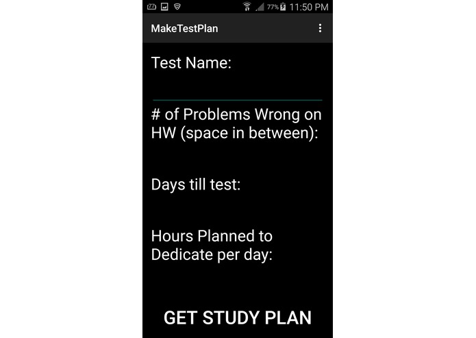 Test Study Planner – screenshot 5
