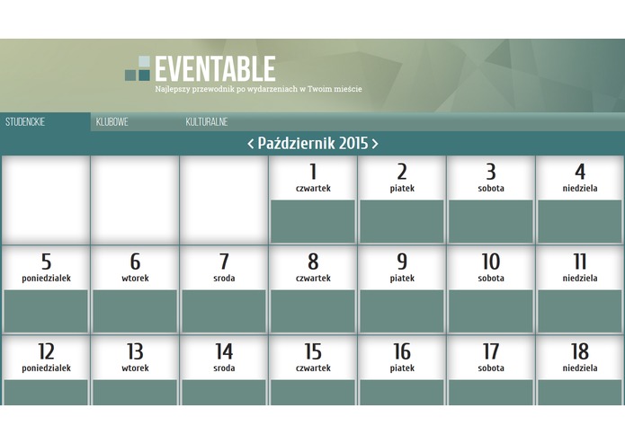 Eventable – screenshot 2