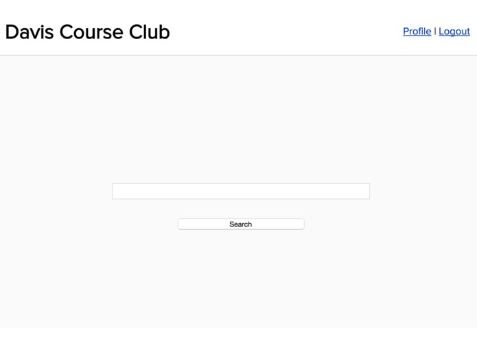 Davis Course Club – screenshot 2