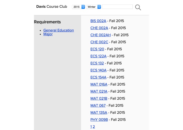 Davis Course Club – screenshot 3