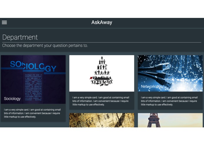 AskAway – screenshot 3