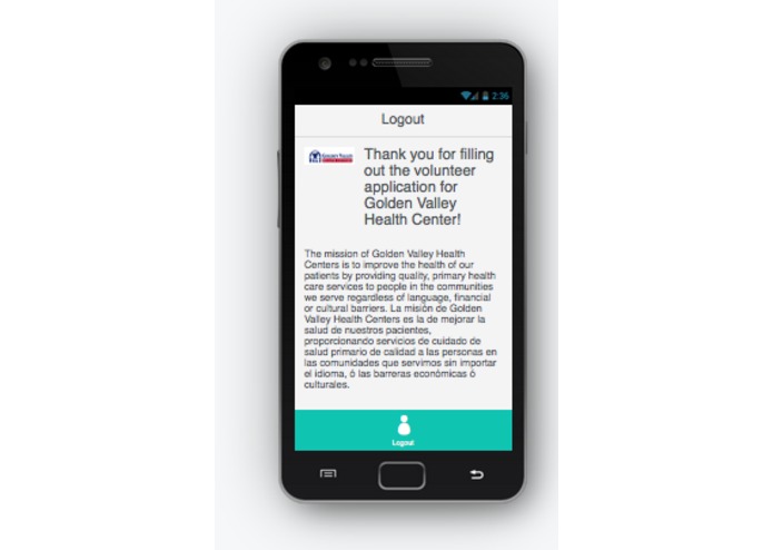 Health Center Application for Student Volunteers – screenshot 6