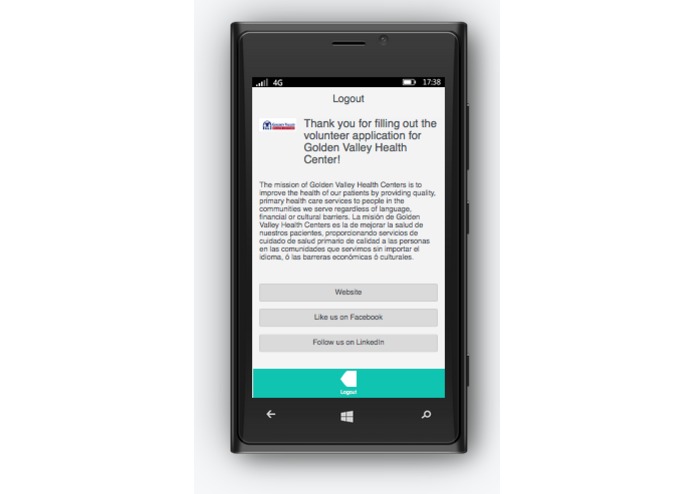 Health Center Application for Student Volunteers – screenshot 8