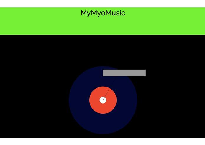 MyoMusic – screenshot 1