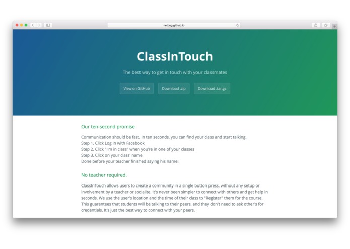 classintouch – screenshot 7
