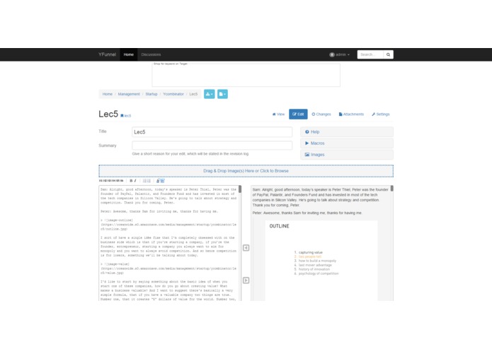 YFunnel – screenshot 2