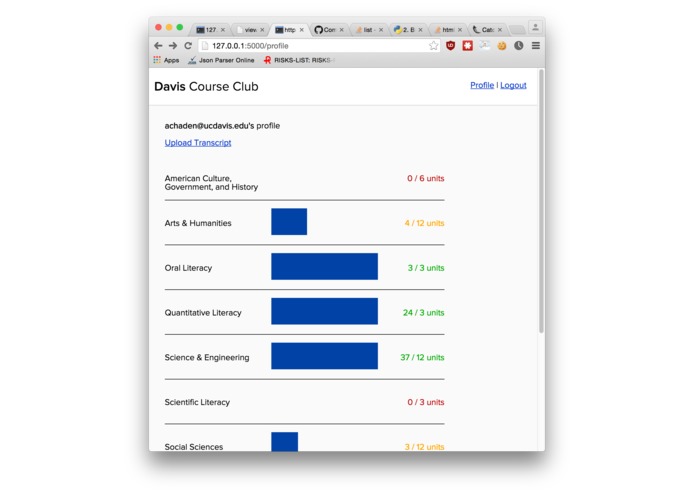 Davis Course Club – screenshot 1