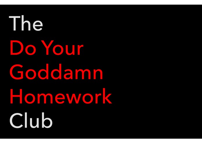 The Do Your Goddamn Homework Club – screenshot 3