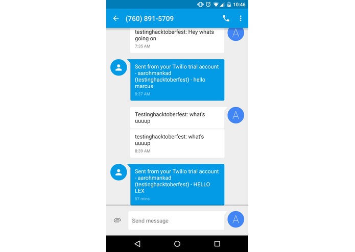 SlackerBot – screenshot 1