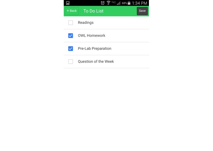Ionic To-Do List – screenshot 1