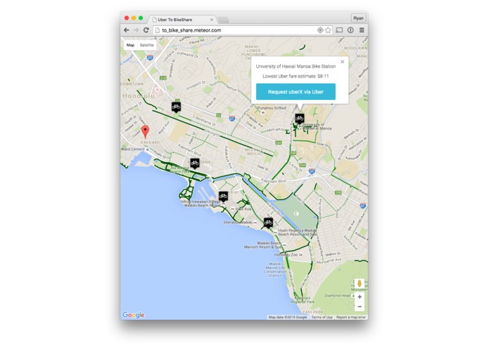 To Bike Share – screenshot 1