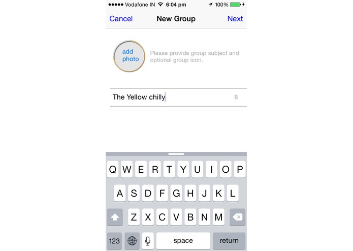 MapChat – screenshot 4