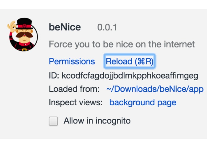 beNice – screenshot 1