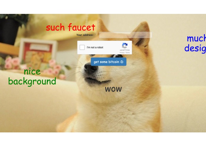 bitcoin fancy faucet – screenshot 1