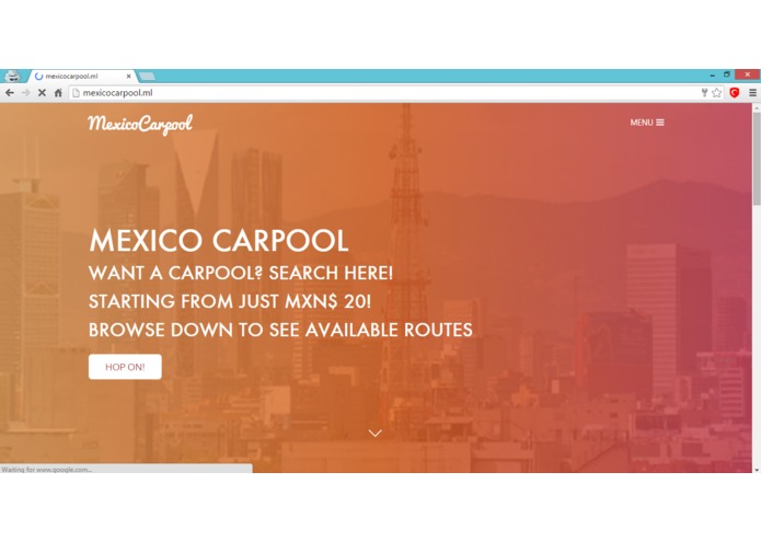 MexicoCarpool – screenshot 3