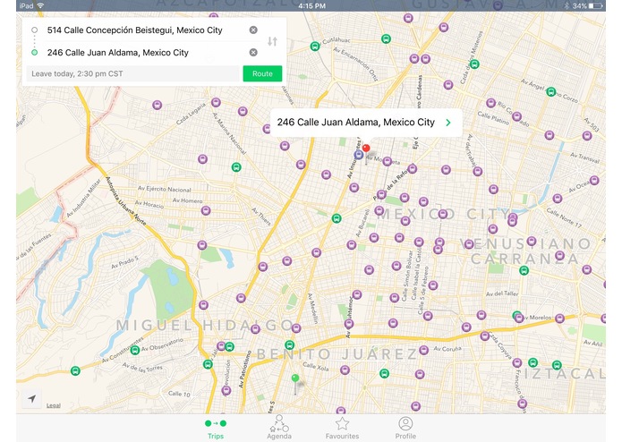 TripGo in Mexico City – screenshot 10