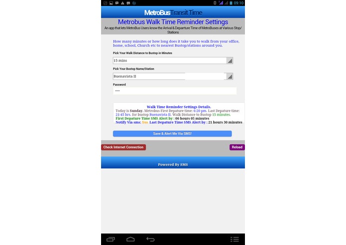 Metrobus(MB) Transit Time – screenshot 3