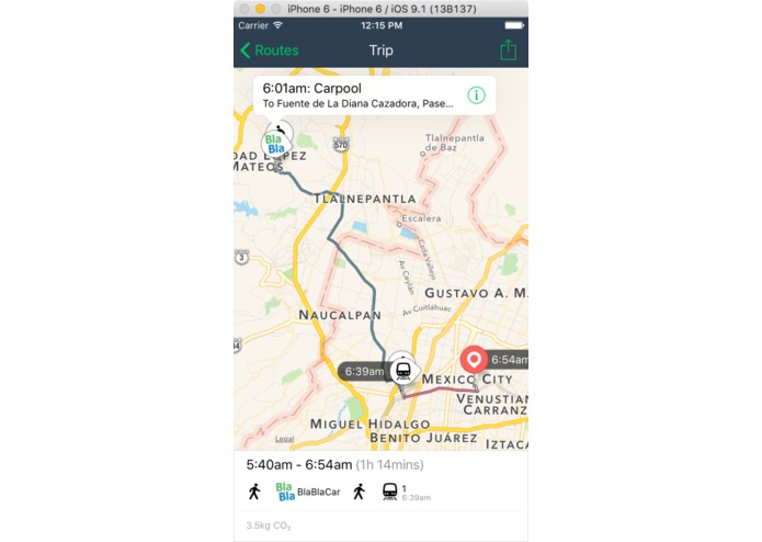 TripGo in Mexico City – screenshot 7