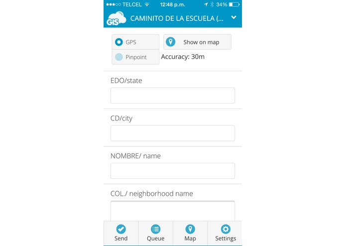 "Caminito de la escuela" (road to school) – screenshot 1