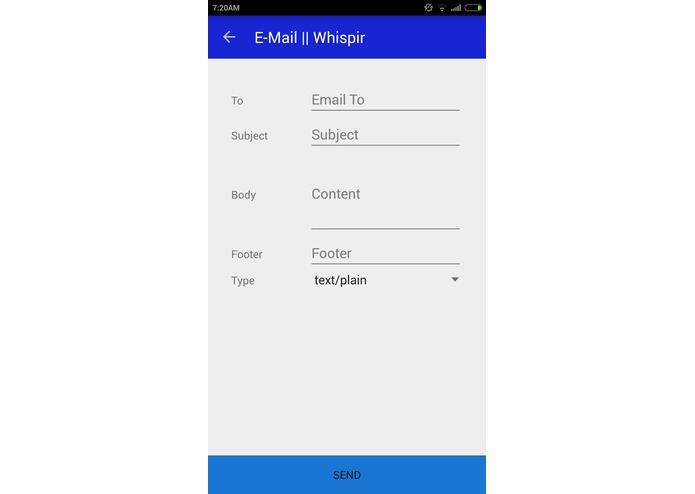 Whispir Andriod App – screenshot 2