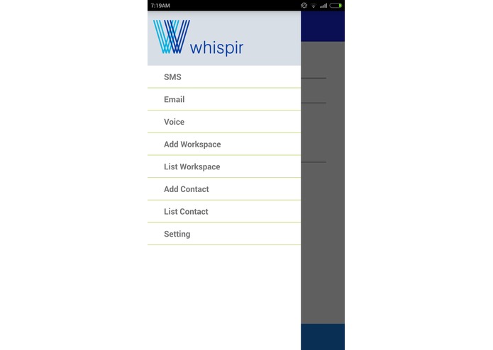 Whispir Andriod App – screenshot 5