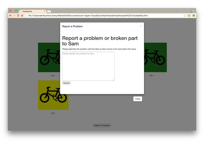 GoBike – screenshot 2