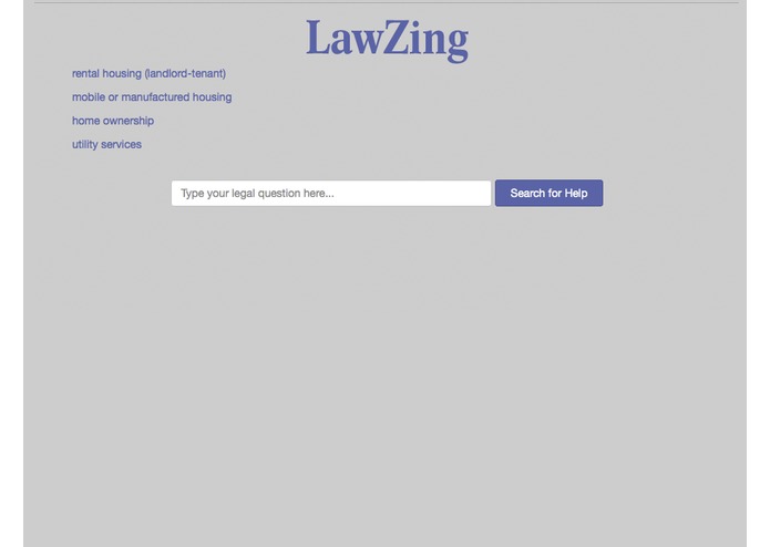 LawZing – screenshot 2