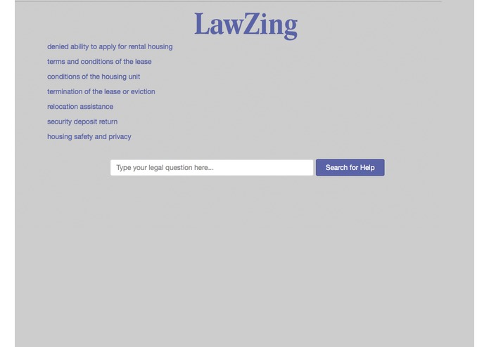 LawZing – screenshot 4