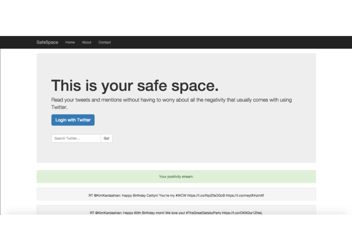 SafeSpace – screenshot 1