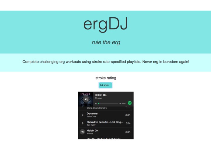 ergDJ – screenshot 2