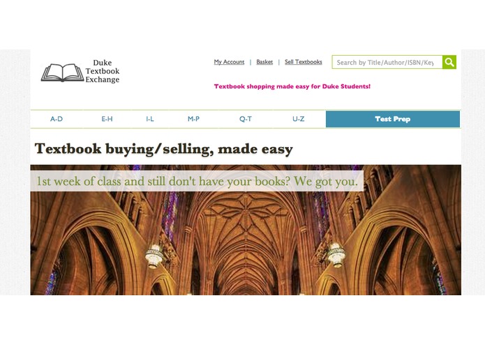 Duke Textbook Exchange – screenshot 2