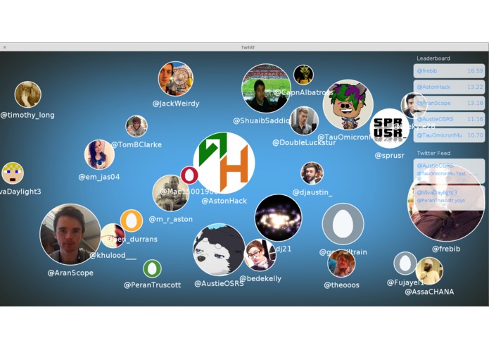 TwEAT – screenshot 1