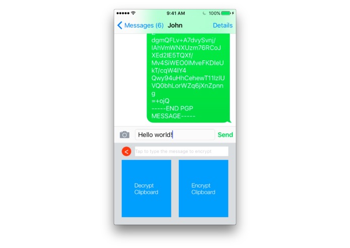 PGP Keyboard – screenshot 1