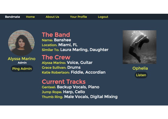 Bandmate – screenshot 2