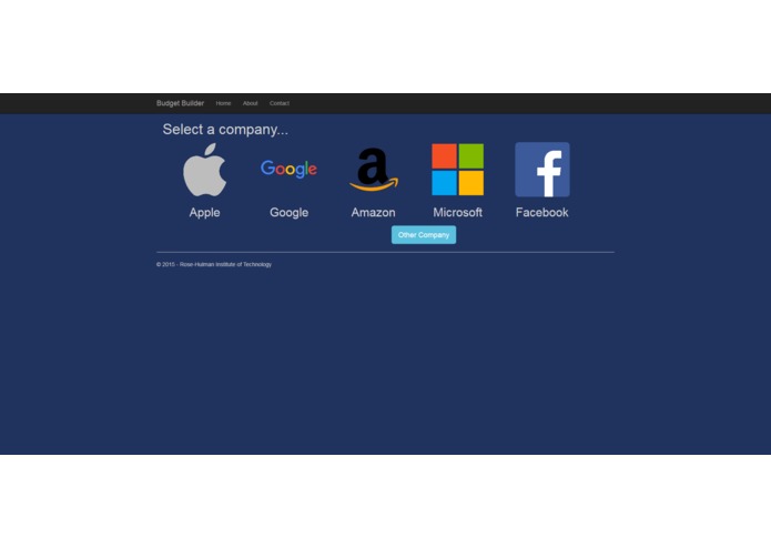 Budget Builder – screenshot 1